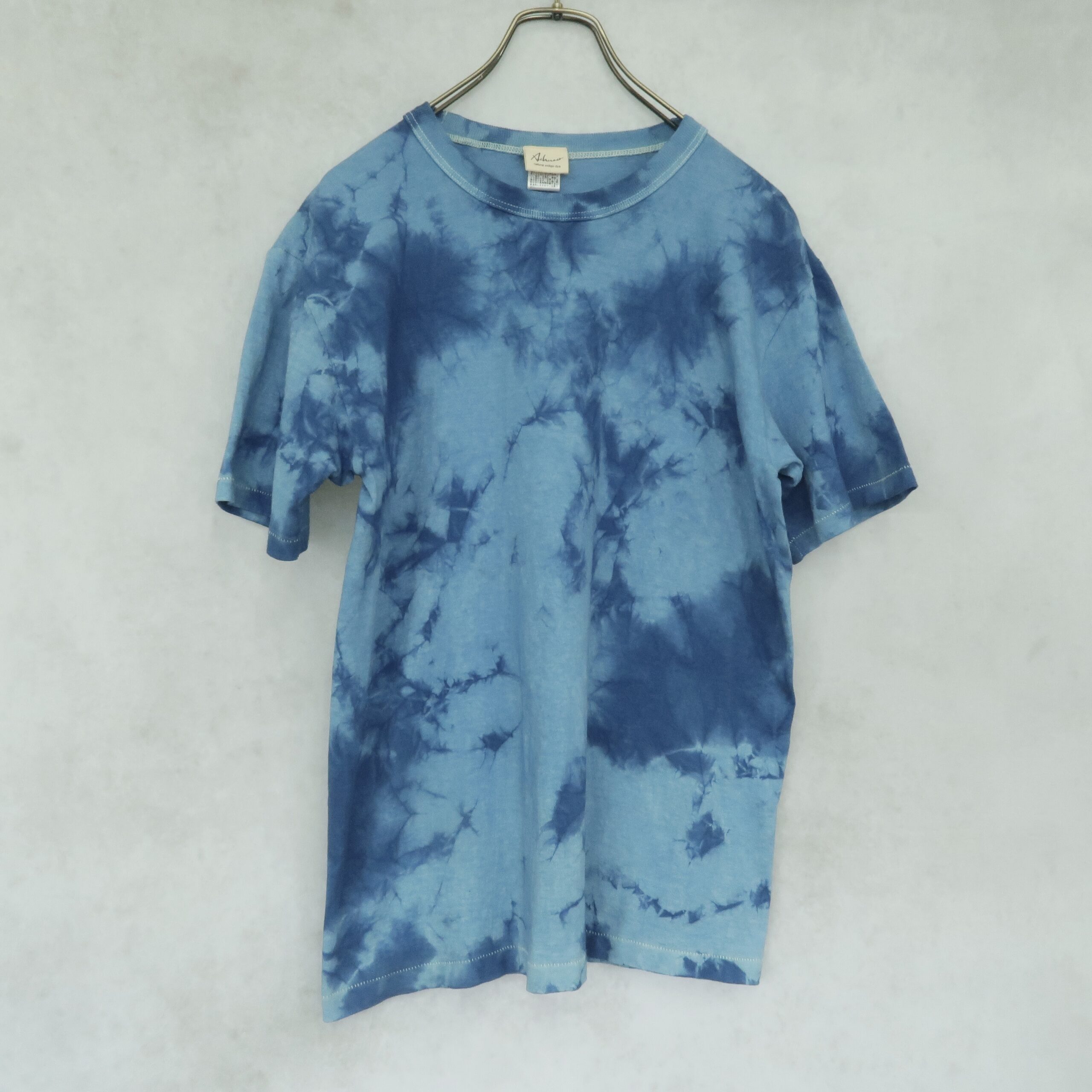 完売しました❗️ メンズMサイズ 6.2オンスTシャツ むらくも柄 | 藍染