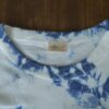 New❗️藍染　Tシャツ　6.2オンス 　むらくも柄　タイダイ　白　男女兼用 - 画像 (6)