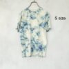 New❗️藍染　Tシャツ　6.2オンス 　むらくも柄　タイダイ　生成り　男女兼用 - 画像 (2)