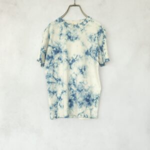 New❗️藍染　Tシャツ　6.2オンス 　むらくも柄　タイダイ　生成り　男女兼用