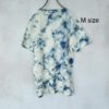 New❗️藍染　Tシャツ　6.2オンス 　むらくも柄　タイダイ　生成り　男女兼用 - 画像 (5)