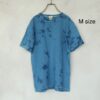 New❗️藍染　Tシャツ　6.2オンス 　むらくも柄　タイダイ　青　男女兼用 - 画像 (4)
