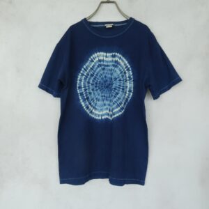 New❗️藍染　Tシャツ　6.2オンス 　Nenrin柄　男女兼用